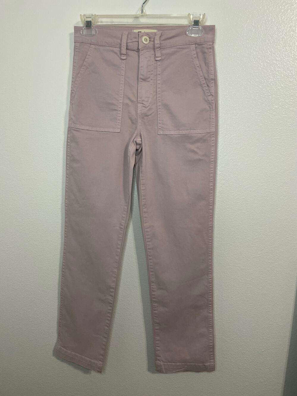 MADEWELL Lilac Stovepipe Fatigue Pants Size 24